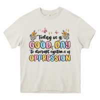 Cream today is a good day to disrupt systems of oppressi Heavy Core Tee - MaliasSmallBusiness