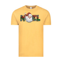 Vintage Mustard noel santa claus Vintage Tee - Jasminsmagicworld