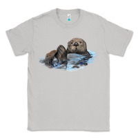 Moon Dust california sea otter Classic Tee - LillyAllenDesigns