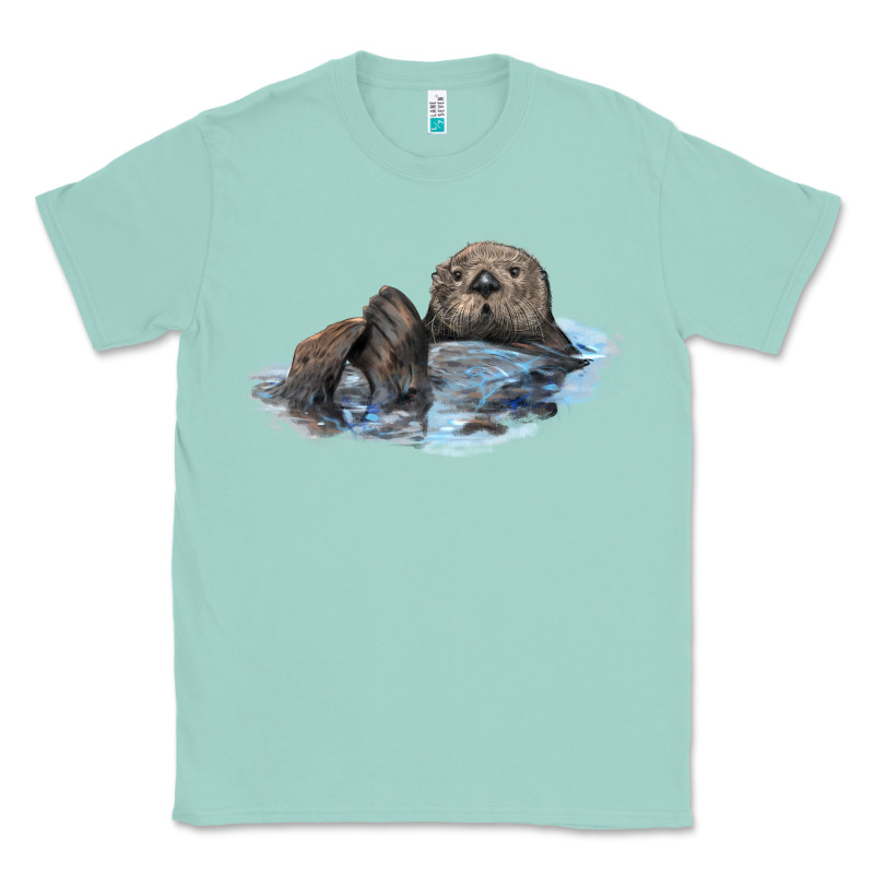California Sea Otter Classic Tee by LillyAllenDesigns | Teevron