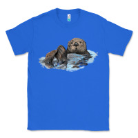 True Royal california sea otter Classic Tee - LillyAllenDesigns