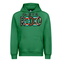 Emerald take me to the rodeo Urban Hoodie - CowhideDigitalArt