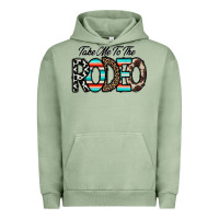 Pigment Oil Green take me to the rodeo Urban Hoodie - CowhideDigitalArt