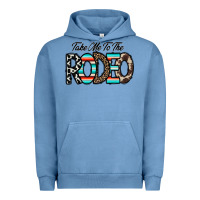 Pigment Pebble Blue take me to the rodeo Urban Hoodie - CowhideDigitalArt