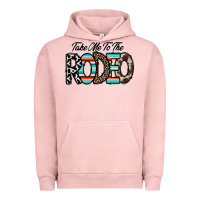 Pigment Salmon take me to the rodeo Urban Hoodie - CowhideDigitalArt