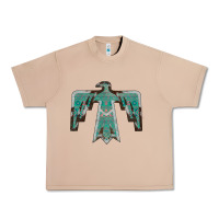 Burro Cowhide Aztec Thunderbird Urban Heavy Tee - Bettercallsaul