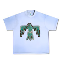 Grape Ice Cowhide Aztec Thunderbird Urban Heavy Tee - Bettercallsaul