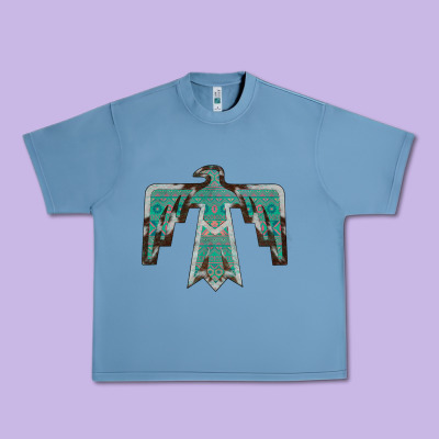 Cowhide Aztec Thunderbird Urban Heavy Tee Designed By Bettercallsaul