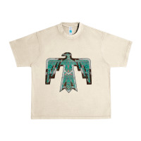 Sandshell Cowhide Aztec Thunderbird Urban Heavy Tee - Bettercallsaul
