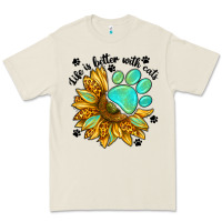 Life Is Better With Cats Premium Tee | Teevron
