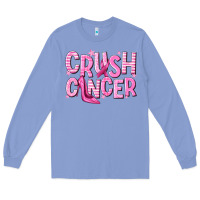 Colony Blue crush cancer Long Sleeve Tee - NancyCooperArtShop