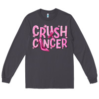 Smoke crush cancer Long Sleeve Tee - NancyCooperArtShop
