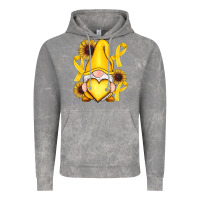 Cloud Rock Childhood Cancer gnome Vintage Hoodie - RanaPortraitStore