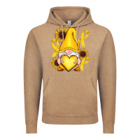 Vintage Coffee Childhood Cancer gnome Vintage Hoodie - RanaPortraitStore