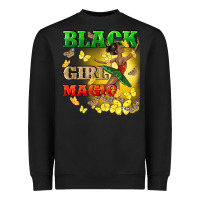 Black black girl magic Heavyweight Sweatshirt - CowGirlArtShop