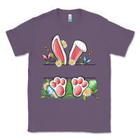 Lavender easter bunny name frame Classic Tee - Artiststas