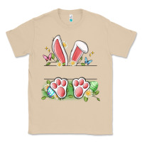 Mushroom easter bunny name frame Classic Tee - Artiststas
