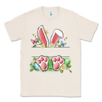 Natural easter bunny name frame Classic Tee - Artiststas