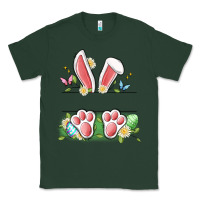 Sports Green easter bunny name frame Classic Tee - Artiststas