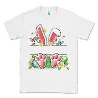 White easter bunny name frame Classic Tee - Artiststas