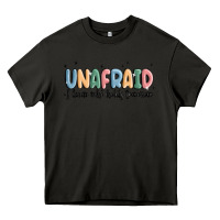 Asphalt unafraid Heavy Core Tee - MaliasSmallBusiness