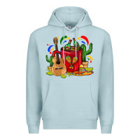 Blue Mist Mexico Coffee Mug Premium Hoodie - FaDigitalArtStudio
