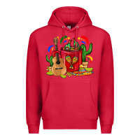 Cardinal Mexico Coffee Mug Premium Hoodie - FaDigitalArtStudio
