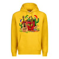Lemon Mexico Coffee Mug Premium Hoodie - FaDigitalArtStudio