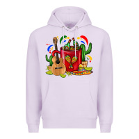 Lilac Mexico Coffee Mug Premium Hoodie - FaDigitalArtStudio