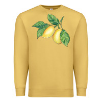 Antique Gold lemons Premium Sweatshirt - BundleAndBundleShop