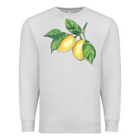 Dove Grey lemons Premium Sweatshirt - BundleAndBundleShop