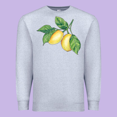 Lemons Premium Sweatshirt Designed By Bundleandbundleshop