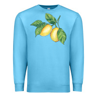 Ocean Blue lemons Premium Sweatshirt - BundleAndBundleShop