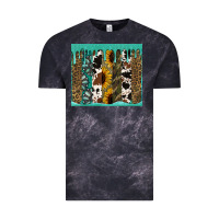 Cloud Black western brushstroke tumbler Vintage Tee - Jasminsmagicworld