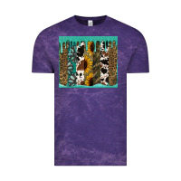 Cloud Purple western brushstroke tumbler Vintage Tee - Jasminsmagicworld