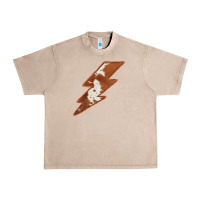 French Oak Cowhide Patterned Lightning Urban Heavy Tee - Bettercallsaul