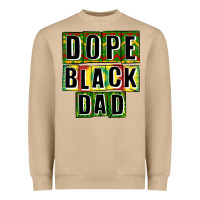Mushroom dope black dad Heavyweight Sweatshirt - CowGirlArtShop