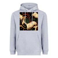 Heather Grey african ethnic animal seamless pattern Heavyweight Hoodie - BundleAndBundleShop