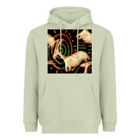 Matcha african ethnic animal seamless pattern Heavyweight Hoodie - BundleAndBundleShop