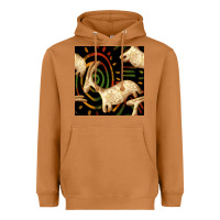 Meerkat african ethnic animal seamless pattern Heavyweight Hoodie - BundleAndBundleShop