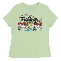 Matcha fishing mom Ladies Tee - MaliasSmallBusiness
