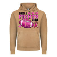 Vintage Camel Nobody Fights Alone Breast Cancer Vintage Hoodie - RanaPortraitStore