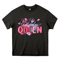 Asphalt birthday queen Heavy Core Tee - MaliasSmallBusiness