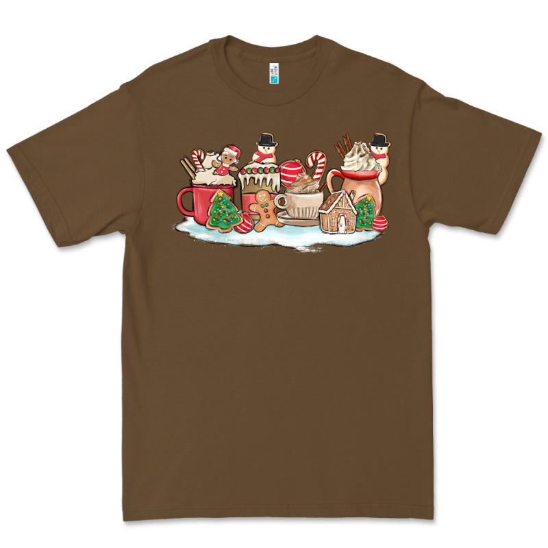 Christmas Cookie Coffe Cups Premium Tee by MaliasSmallBusiness | Teevron