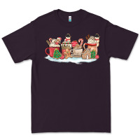 Plum christmas cookie coffe cups Premium Tee - MaliasSmallBusiness