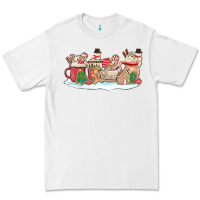 White christmas cookie coffe cups Premium Tee - MaliasSmallBusiness