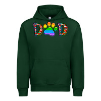 Forest Green dad lgbt Urban Hoodie - CowhideDigitalArt