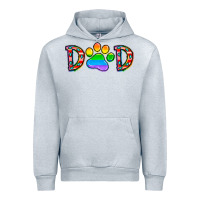 Heather Grey dad lgbt Urban Hoodie - CowhideDigitalArt