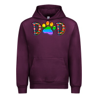 Mauve Wine dad lgbt Urban Hoodie - CowhideDigitalArt
