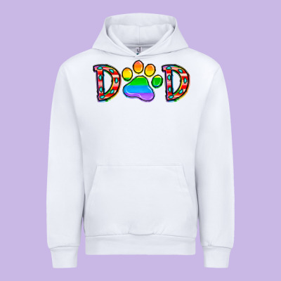 Dad Lgbt Urban Hoodie Designed By Cowhidedigitalart